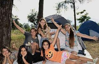 Muratpaşa Belediyesi’nden çocuklara doğa kampı