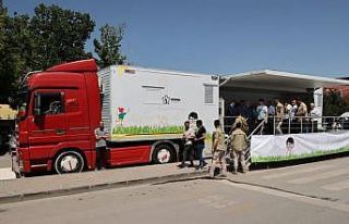 Muş’ta ‘Sağlık ve Sevgi Tırı’nın tanıtımı...