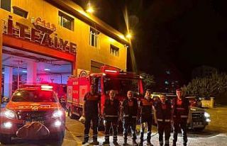 Nevşehir Belediyesi İtfaiye Ekipleri Kemer’e gitti