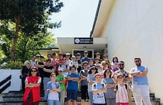 Öğrenciler müze ve antik kenti gezdi