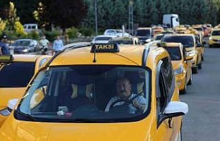Öldürülen taksi şoförünün meslektaşlarından...