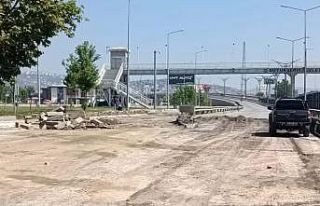Ömer Türkçakal Bulvarı itfaiye önü trafiğe...