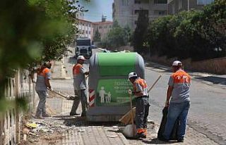 Onikişubat’ta temizlik çalışmaları