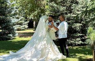 (ÖZEL) Gaziantep’te çiftler doğal fotoğraf stüdyosunu...