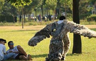 (Özel) Her gün kılıktan kılığa giriyor...Bu...