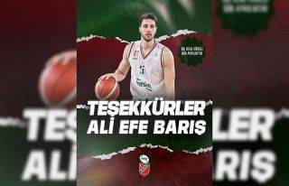 P. Karşıyaka, Ali Efe Barış ile yollarını ayırdı