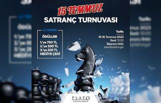 Plato’da “15 Temmuz Satranç Turnuvası” düzenlenecek