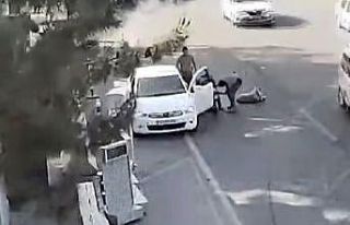 Polis, nefes borusu tıkanan sürücüyü heimlich...