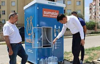 Pratik ve ekonomik su temini sağlayan 8’inci su...