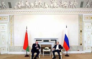 Putin, Belarus Devlet Başkanı Lukaşenko ile bir...