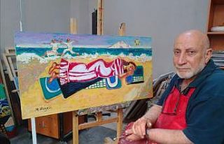 Ressam Muhammet Aliyev SANKO Sanat Galerisinde sergi...