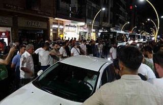 Rize’de başkanları gözaltına alınan minibüsçüler...