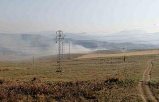 Safranbolu’da şehir çöplüğünde yangın