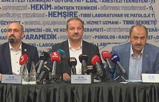 Sağlık-Sen Genel Başkanı Doğan: “Sağlık çalışanları...