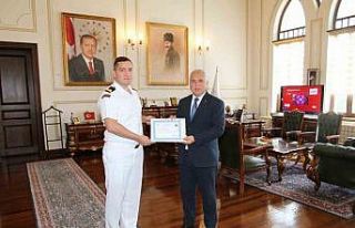 Sahil Güvenlik 88 Komutanı SG Yüzbaşı Akanpınar...