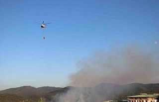 Sakarya’daki orman yangını 3 buçuk saat sonra...