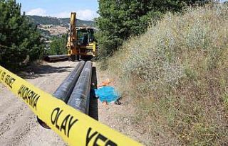 Samsun’da 2 işçi, tonlarca borunun altında hayatını...