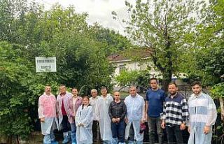 Samsun’da fındık rekolte tespit çalışmaları...