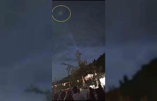 Samsun’da havada panik anları