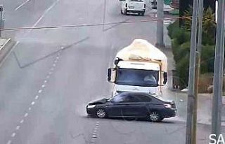 Şanlıurfa’da kazalar kameraya yansıdı