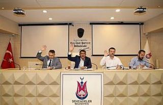 Şehzadeler Belediyesi temmuz ayı meclis toplantısı...