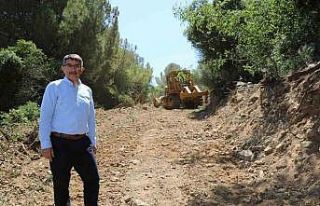 Şehzadeler’e kazandırılacak yeni piknik alanında...