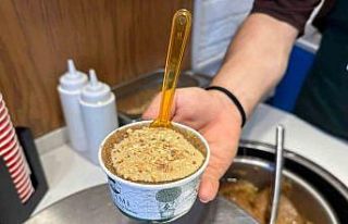 Serinleten dondurmalı helva talep görüyor