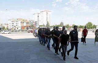 ’Siyah inci’ operasyonunda 18 şüpheli adliyede