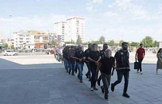 Siyah inci operasyonunda 7 kişi tutuklama talebiyle...