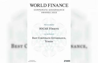 SOCAR Türkiye’ye ’En İyi Kurumsal Yönetişim’...