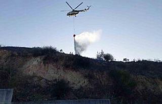 Söke’de makilik yangınına hızlı müdahale felaketin...