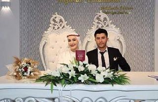 Sungurlu’da belediye nikah salonu hizmete açıldı