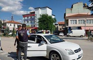 Sungurlu’da polisten şok uygulama