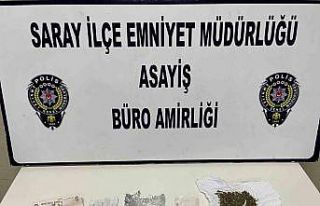 Şüphe üzerine yapılan aramada uyuşturucu madde...
