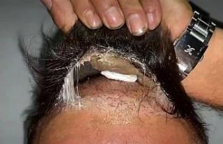 Şüphelinin peruğundan uyuşturucu çıktı