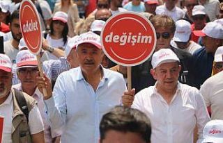 Tanju Özcan yürüyüşe başladı: "Çoban...