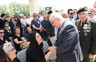 Tank Okul Komutanı Tuğgeneral Selçuk Kaya son yolculuğuna...