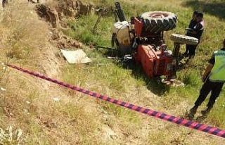 Tarladan dönen çiftçi evine 300 metre kala kazada...