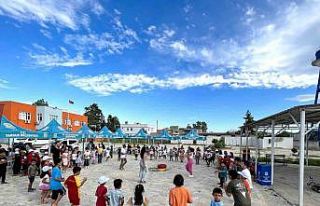 Tarsus’ta ’Güneşli Bir Resim Çiz Bana’ etkinliği
