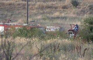 Tavşanlı’da yangın