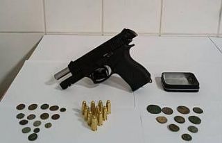 Tekirdağ’da 23 sikke ele geçirildi