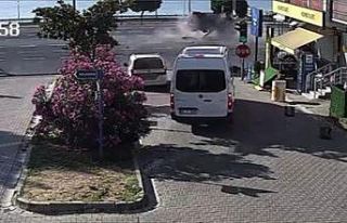 Tekirdağ’da feci kazanın görüntüsü ortaya...