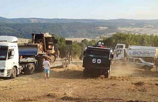Tekirdağ’da orman yangınına müdahale sürüyor:...