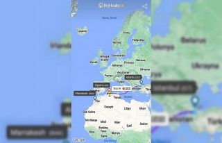 THY’nin İstanbul-Marakeş seferini yapan uçakta...