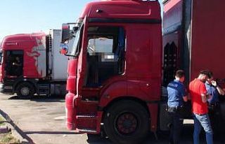 Tır sürücüsü direksiyon başında ölü bulundu