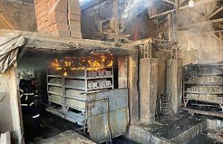 Tokat’ta fabrikada çıkan yangın korkuttu