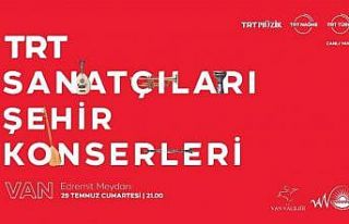 TRT sanatçıları Vanlılarla buluşuyor