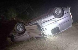 Tunceli’de freni boşalan araç takla attı: 7 yaralı