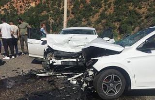 Tunceli’de trafik kazası: 4 yaralı