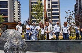 Türkiye Yüzyılı Cumhuriyet Parkı hazırlıklarını...